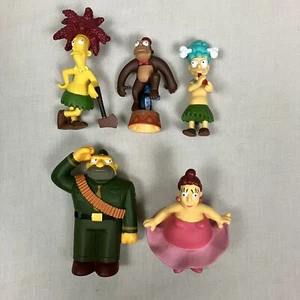 The Simpsons 2007 Matt Groening Fox Simpsons Toy/Figurine Figure x5 Characters - Picture 1 of 18