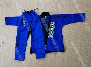 Wicked One Brazilian jiu jitsu Uniforms Custom Made High quality Blue BJJ GI M00