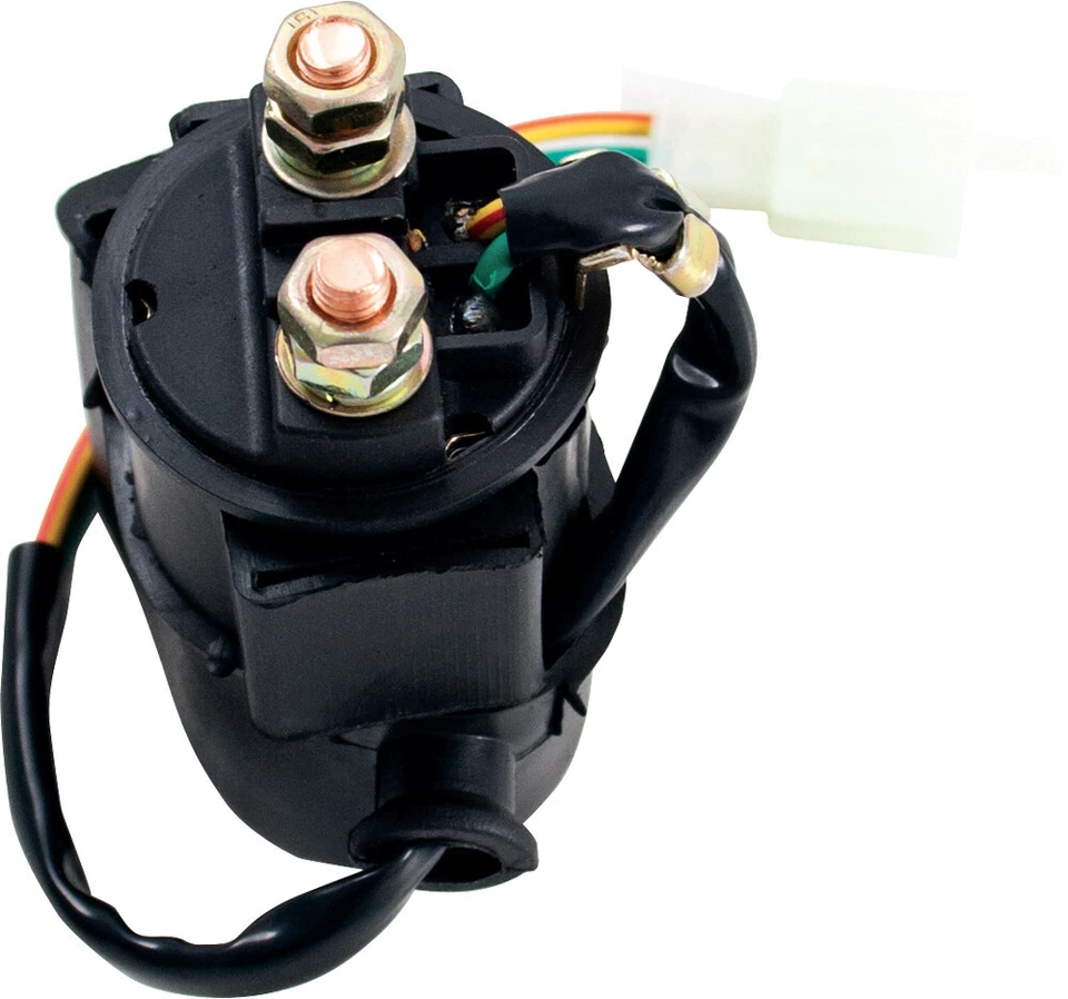 Outside Universal 4-Stroke Starter Solenoid 08-0500 2 Wire Female Plug - Image 1 of 1