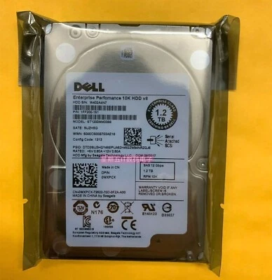 Dell WXPCX 0WXPCX ST1200MM0088 1.2TB 10K SAS 12GB/s 2.5 in HDD Hard Drive - Image 1 of 2