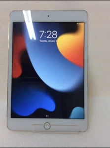 Apple iPad Mini 4 (A1538) - 64GB - Wifi Only - Gold C Grade (see Desc!) - Picture 1 of 6