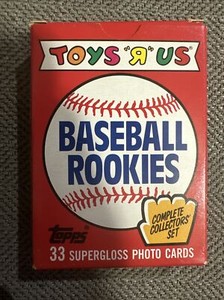 1988 Topps Toys R Us Baseball Rookies 33 Supergloss Photo Cards, McGriff/McGwire