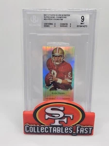 2011 ETOPPS ALLEN GINTER Super Bowl Champions STEVE YOUNG 782/799 BGS 9 - Picture 1 of 7