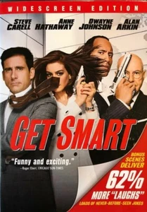 GET SMART (NEW/SEALED DVD, 2008) Steve Carell, Dwayne Johnson. Cut UPC. FAST SH - Picture 1 of 2