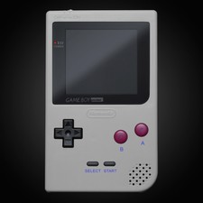 Game Boy Pocket Housing Shell Repair Kit Case Nintendo Grey