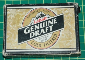 Vintage Labatt Genuine Draft Playing Cards - Picture 1 of 6