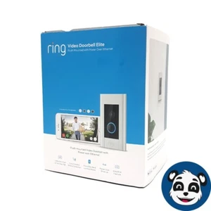 RING DOORBELL ELITE, with LAN Cord & PSU, No Took Kit - "For Parts" - Picture 1 of 5