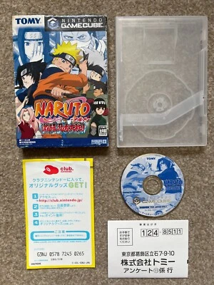 Japanese Gamecube Games Naruto Gekitou Clash of the Ninja Taisen NTSC-J - Image 1 of 4