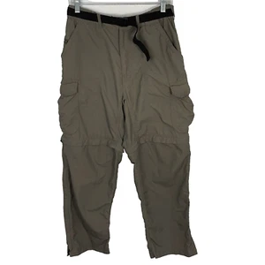 REI Convertible Cargo Hiking Pants Zip Off Legs Mens M - 30 x 29 Outdoors Summer - Picture 1 of 17