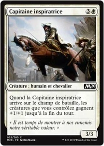 MTG Magic M20 - (x4) Inspiring Captain/Capitaine inspiratrice, French/VF - Picture 1 of 1