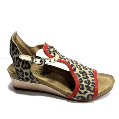 Naot Women's Fiona Sandal Leopard Size EUR 38, US 7M - Image 1 of 4