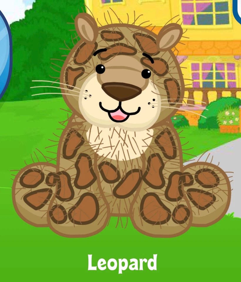 Webkinz Classic Leopard - hm031 - Virtual Adoption Code Only - Image 1 of 1