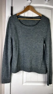Peruvian Connection Royal Alpaca Womens Sweater SZ XL Muted Teal Pullover - Picture 1 of 11