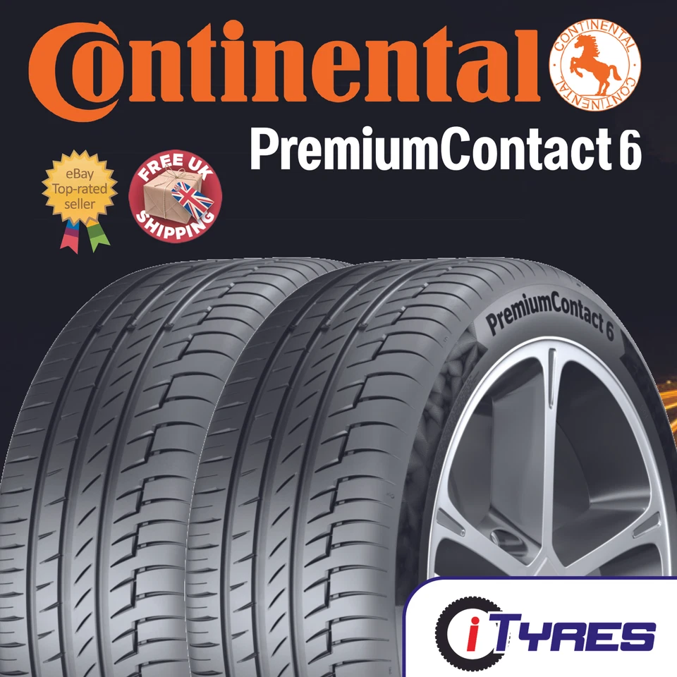 X2 235 55 17 103W XL Continental PremiumContact 6 Brand NEW TOP QUALITY TYRES - Image 1 of 1