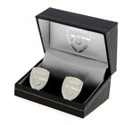 Arsenal FC Silver Plated Formed Cufflinks Birthday Christmas Official Product