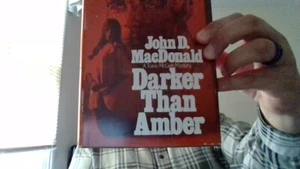 John D. MacDonald HC/DJ Darker Than Amber Travis McGee 1966 2nd Print 1970 Lipp - Picture 1 of 10
