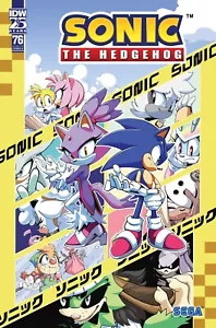 SONIC THE HEDGEHOG #76 THOMAS VARIANT IDW COMICS VIDEO GAME SEGA 2025 - Picture 1 of 1