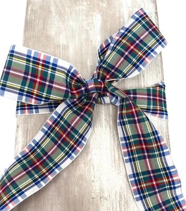 Nastro tartan Royal Stewart 5 m x 25 mm ustioni scozzesi notte, giochi delle Highlands - Foto 1 di 2