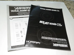 ARA8707 ARRMA TALION 6S EXB INSTRUCTION MANUAL - Picture 1 of 1