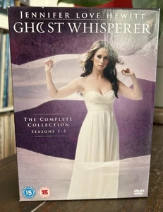 Ghost Whisperer Series 1-5 Complete DVD Box Set Region 2 Jennifer Love Hewitt - Foto 1 di 5