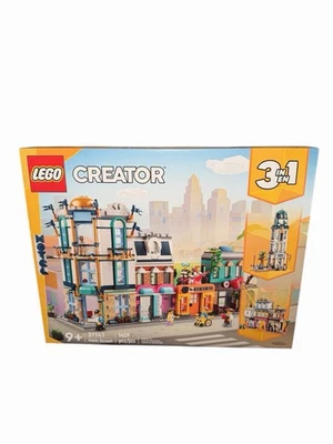 *BRAND NEW* Lego Creator 3in1 Main Street Set #31141 RETIRED! 1459 Pieces Sealed - Image 1 of 4
