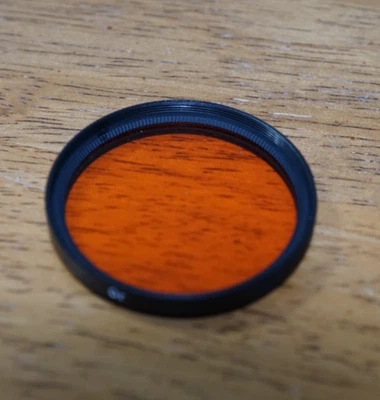 LEICA LEITZ Wetzlar  Germany E39 BLACK  OR  ORANGE FILTER MINT condition - Image 1 of 3