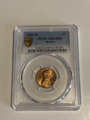 1982-D Penny Large Date - Image 1 of 2