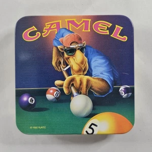 Scatola latta metallo sigarette biliardo Joe Camel vintage da collezione 1992 LEGGI⬇ - Foto 1 di 14
