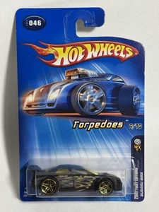 Hot Wheels Subaru WRX Negro 2005 Primera Edición Torpedos 6/10 ¡NUEVO! - Imagen 1 de 4