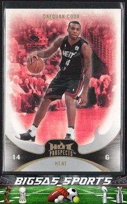Daequan Cook 2008-09 Fleer Hot Prospects #19 Miami Heat - Image 1 of 2