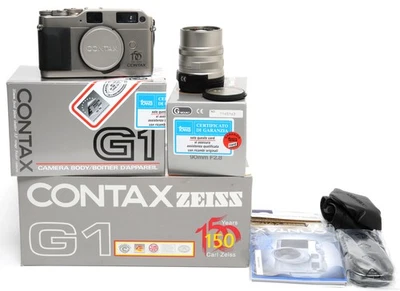 Contax G1 150 Years Carl Zeiss Edition NEW boxed w. Sonnar 2.8/90mm - Bild 1 von 4
