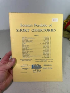 Lorenz's Portfolio of Short Offertories 1943/1945 Lorenz Publishing Paperback - Bild 1 von 7