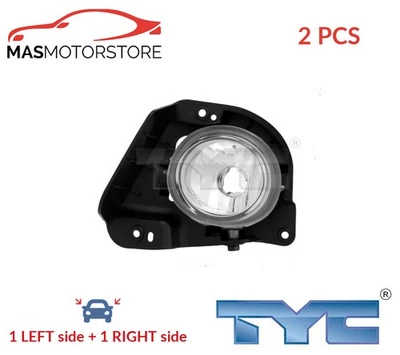 FOG LIGHT LAMP PAIR TYC 19-0869-11-2 2PCS I NEW OE REPLACEMENT - Image 1 of 4