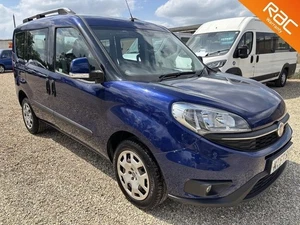 FIAT DOBLO 1.4 PASSENGER UP FRONT 7 SEAT WAV WHEELCHAIR ACCESS VEHICLE 2018 - Picture 1 of 21