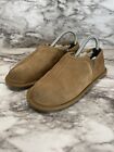 UGG Kids Scuff Romeo Chestnut Suede Slippers Kids Youth Size 1