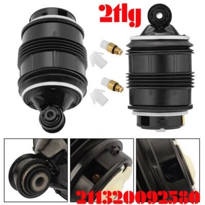 1Paar Luftfeder Hinten Links Rechts Federbalg Für Mercedes W211 S211 E320 E350 - Bild 1 von 4