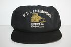 Vintage WEL Enterprises Hat Concord Virginia Bulldozer Environmental Management