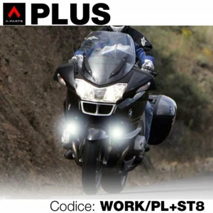 Kit 2 faretti led vetro liscio con staffe e cablaggio Bmw R1200 RT dal 05 al 09 - Picture 1 of 6