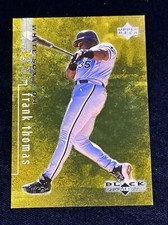 1999 FRANK THOMAS SN /1500 BLACK DIAMOND TRIPLE #20