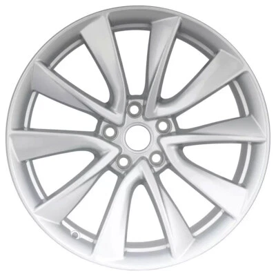 New Wheel For 2017-2023 Tesla Model 3 19 Inch Silver Alloy Rim For 104422400A - Image 1 of 4