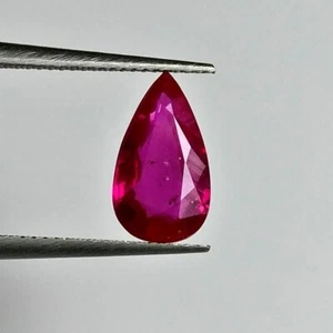 Rubí Mozambique Natural Sin Calentar 1.11ct Sin Tratar AAA Colección Exclusiva Gema - Imagen 1 de 4