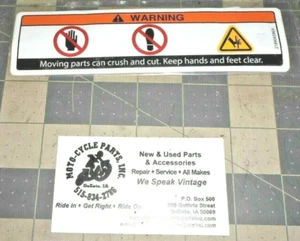 SEA-DOO SPARK ACE HO 219904396 REVERSE WARNING STICKER 1 QUANTITY FREE SHIPPING - Picture 1 of 2