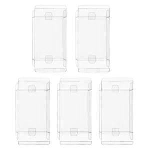 5pcs High Transparency Acrylic Game Protective Box Organizers For Vintage Gamers - Picture 1 of 8