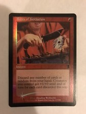 FOIL Rites of Initiation, Odyssey, NM Magic the Gathering MTG