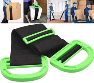 Correa de transporte ajustable para paquetes cajas correa de mudanza correa de transporte ayuda de mudanza - Imagen 1 de 13
