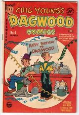 DAGWOOD COMICS # 4 (HARVEY) (1951) BLONDIE - CHIC YOUNG story/art