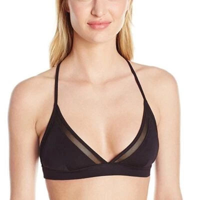 P.J. Bralette Salvage All Tied Up en negro, XS Foto 1 de 4