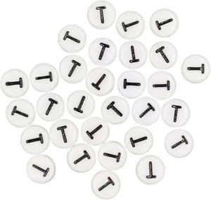 Colourful Beads Letter Bead for Bracelet Making Kit Anklets Necklace Jewelry Ear - Picture 1 of 6