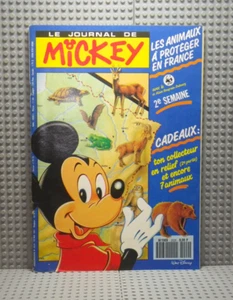 Le Journal de Mickey #2029 - Mai 1991 - Supplément collecteur relief animaux - Picture 1 of 4
