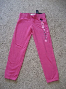 Vintage Abercrombie Kids Girls Classic Banded Sweatpants Size L - Picture 1 of 10